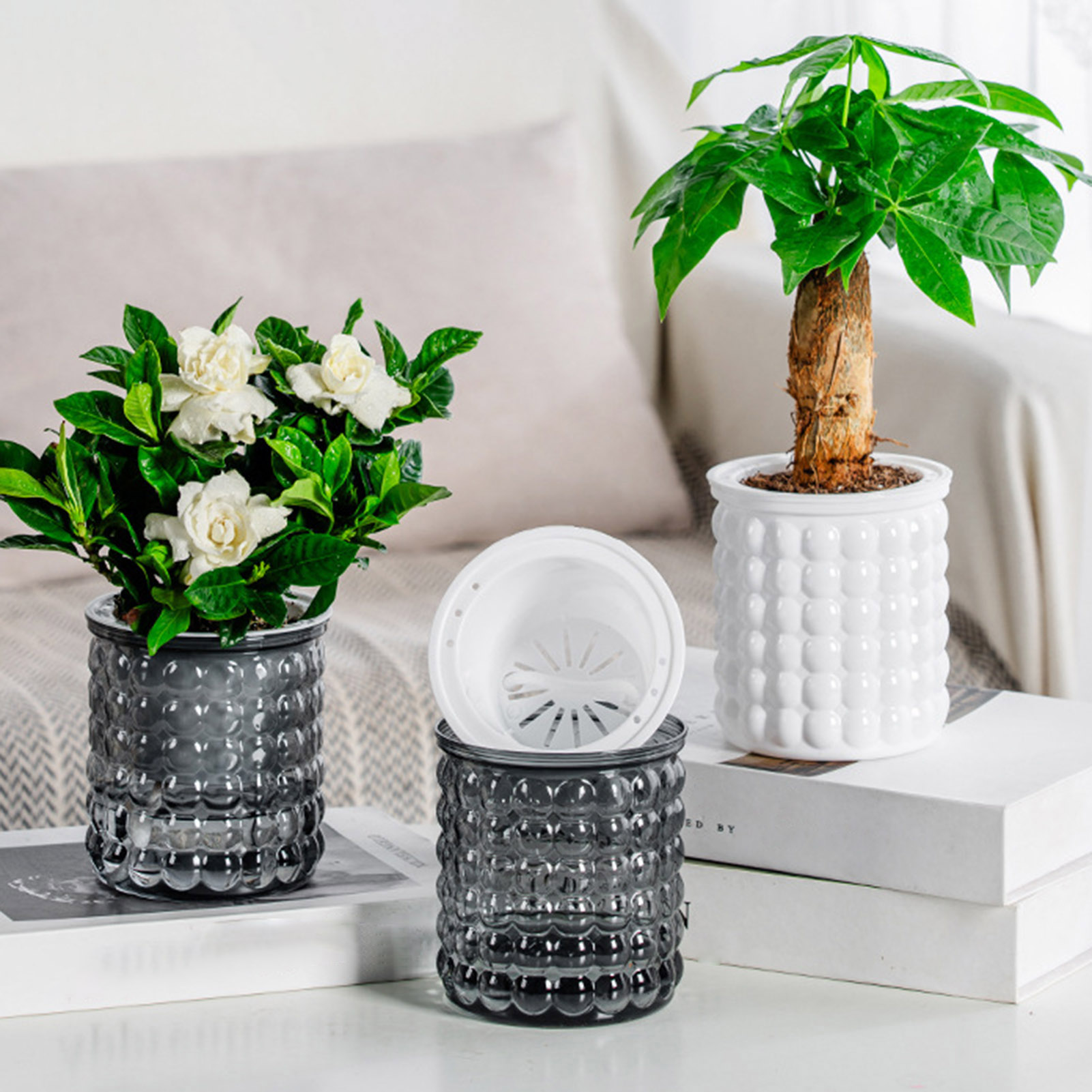Self Watering Insert - Self Watering Flowerpot Hydroponic Flower Pot