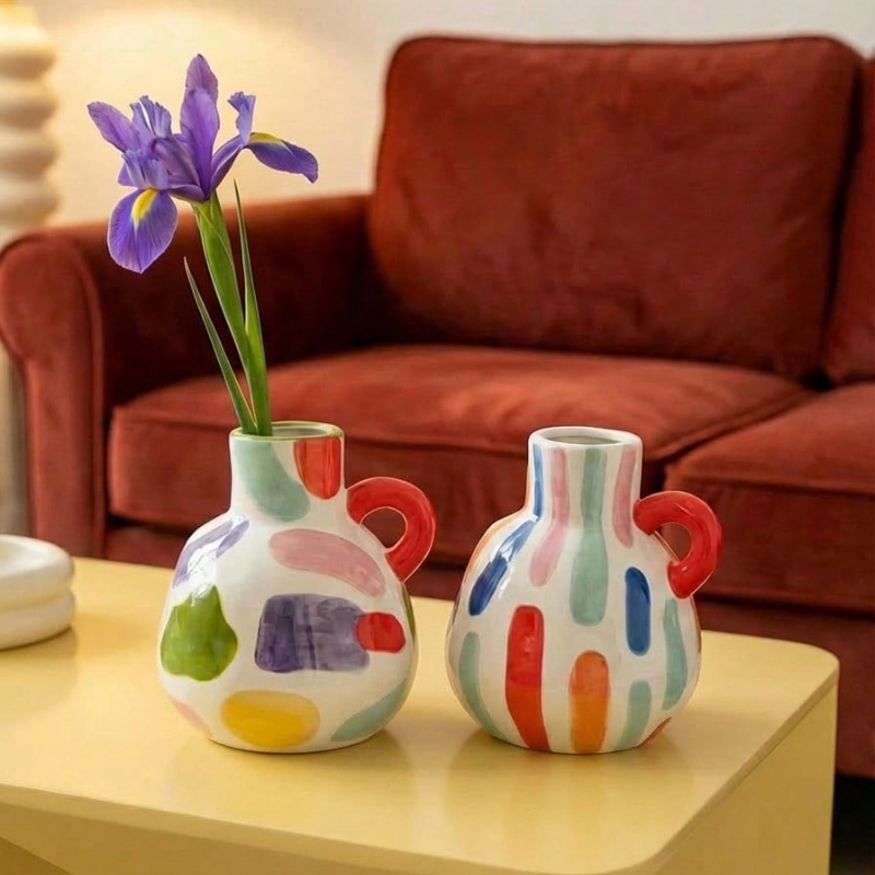Modern Geometric Ceramic Vase  - Propagation Station Vase 리뷰 및 가격