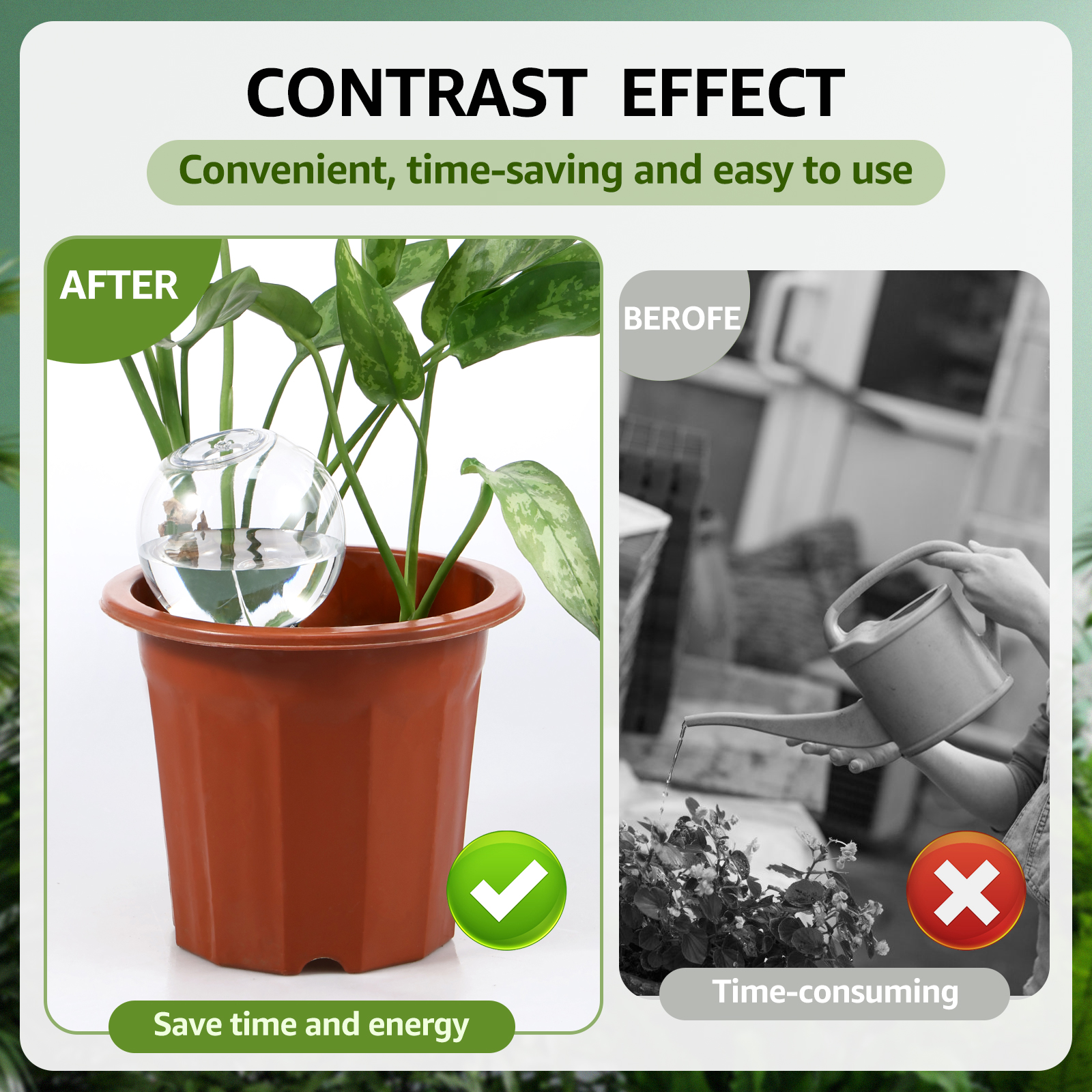 2/4Pcs 500ML Automatic Drip Ir - Self Watering Insert 리뷰 및 가격