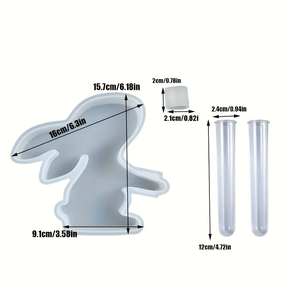 4pcs/set Easter Bunny Silicone - Propagation Station Vase 리뷰 및 가격