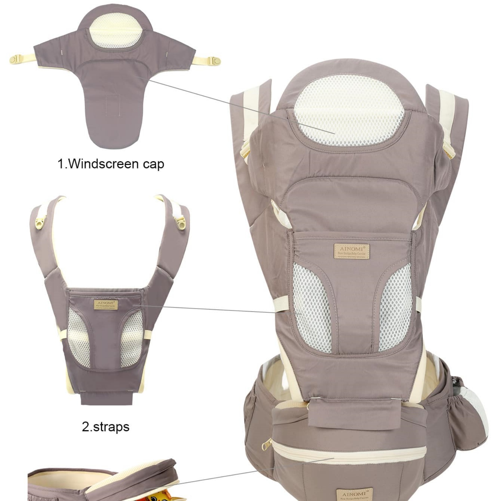 ErgoBaby Carrier with Hip Seat - Rooting Gel Clone 리뷰 및 가격