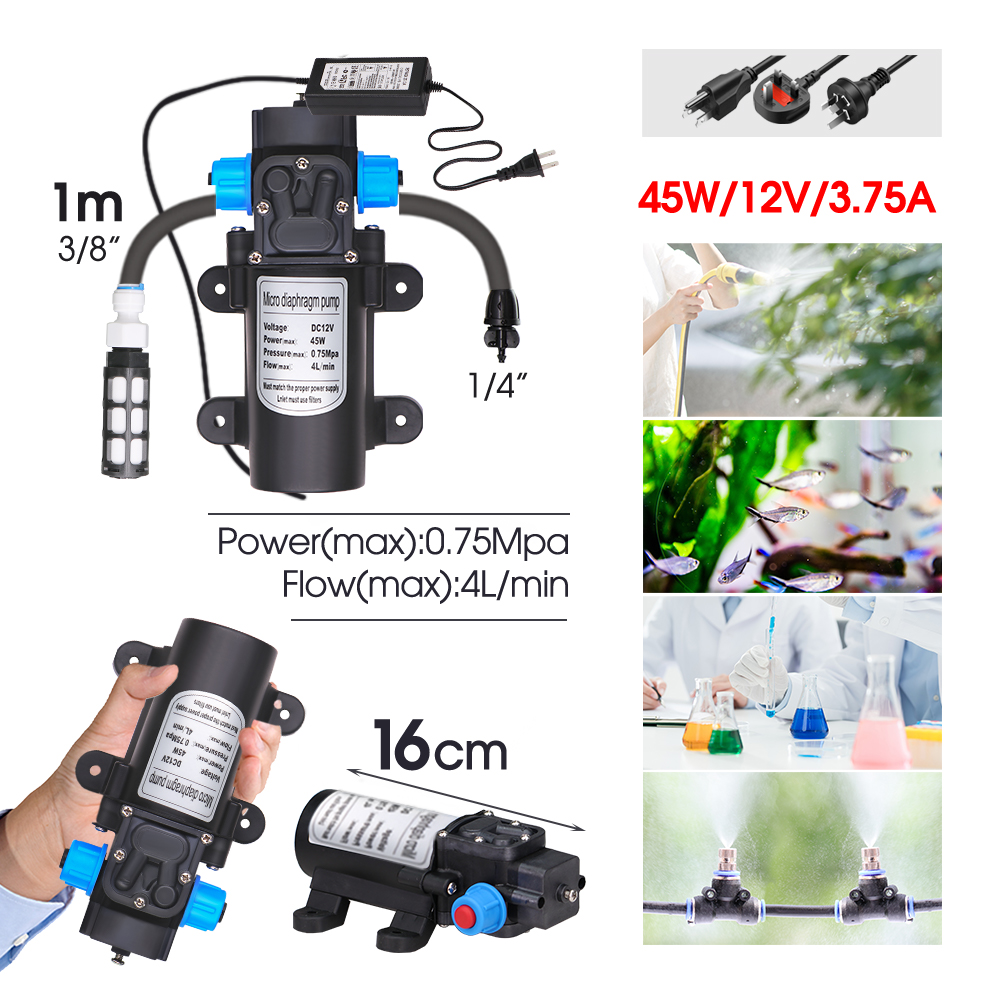 110-240V 45W Self-priming Pump - Self Watering Insert 리뷰 및 가격