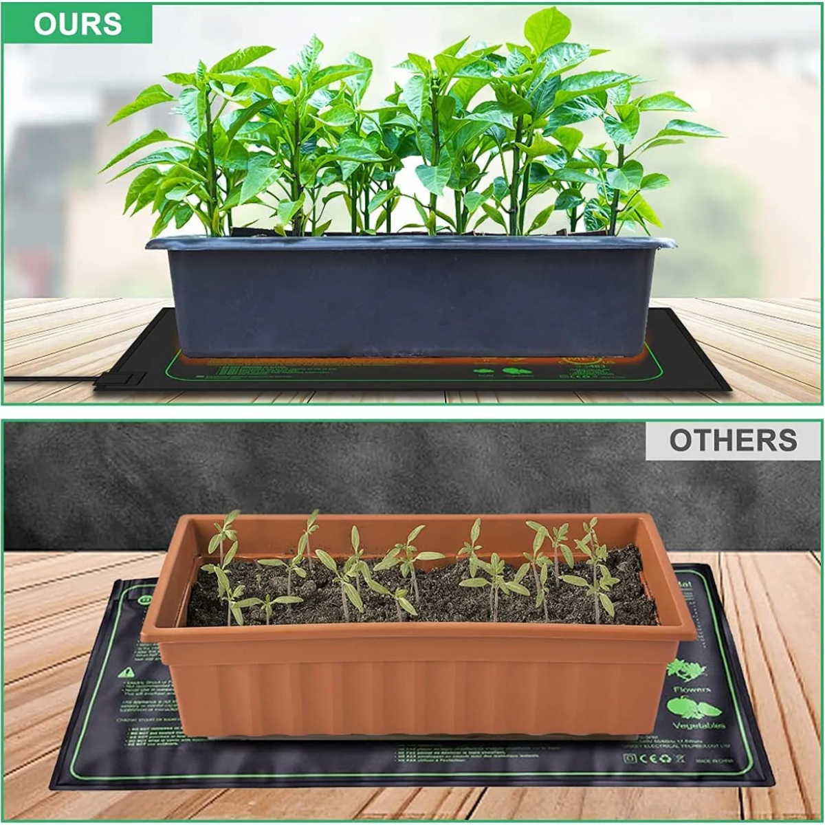 Seedling Heating Mat  Indoor P - Rooting Gel Clone 리뷰 및 가격
