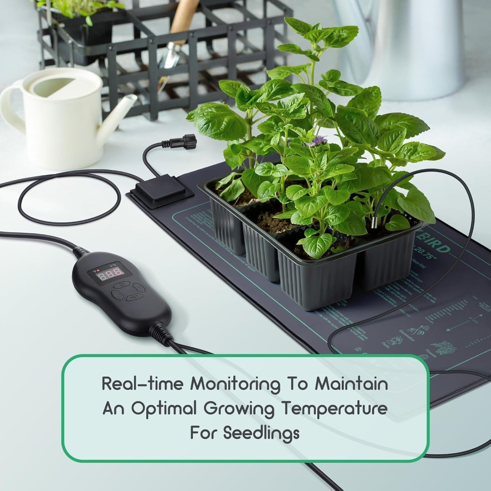 4 Pack Seedling Heat Mat with  - Heat Mat Seedling 리뷰 및 가격