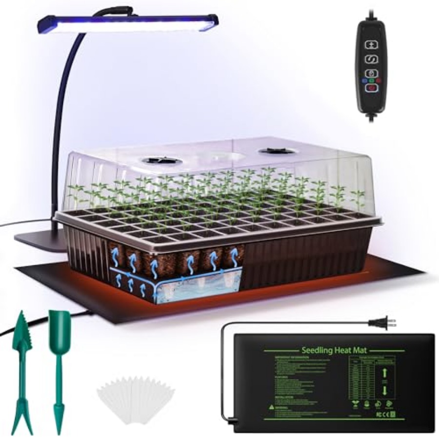 60-Cell Self-Watering Seed Sta - Humidity Dome Kit 리뷰 및 가격