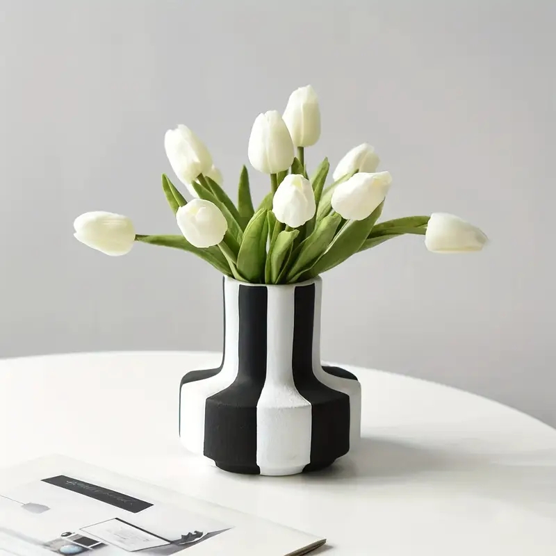 Creative Stripe Vase Black and - Propagation Station Vase 리뷰 및 가격