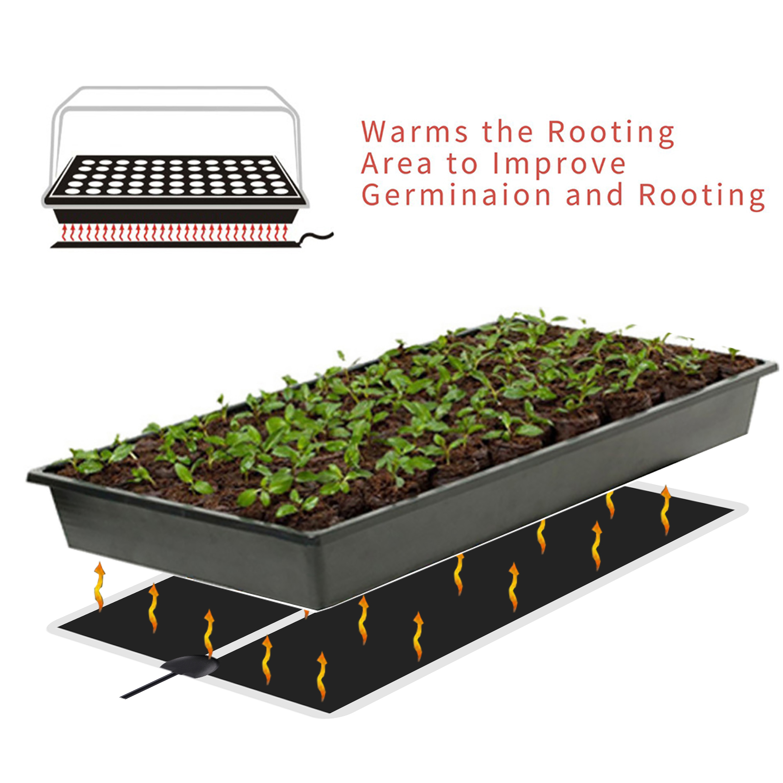 5~45W Seedling Heat Mat 220V~2 - Heat Mat Seedling 리뷰 및 가격