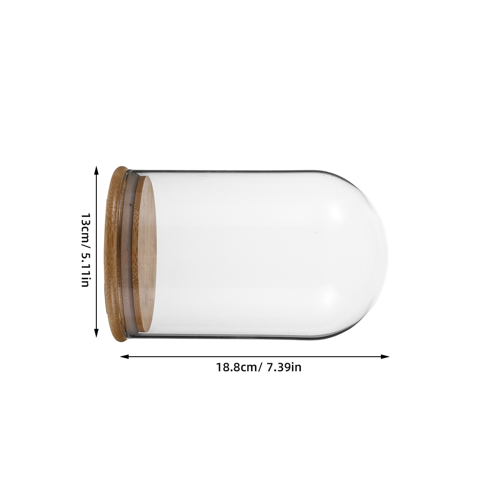 Glass Cloche Display Dome Bell - Plastic Dome Clear 리뷰 및 가격