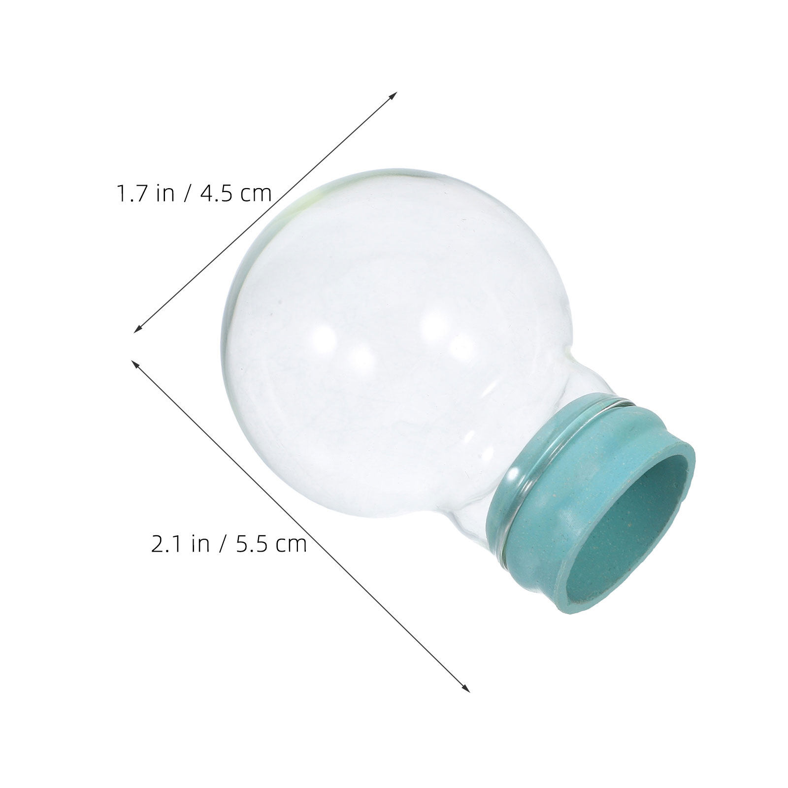 3Pcs Empty Snow Globe Glass Do - Plastic Dome Clear 리뷰 및 가격