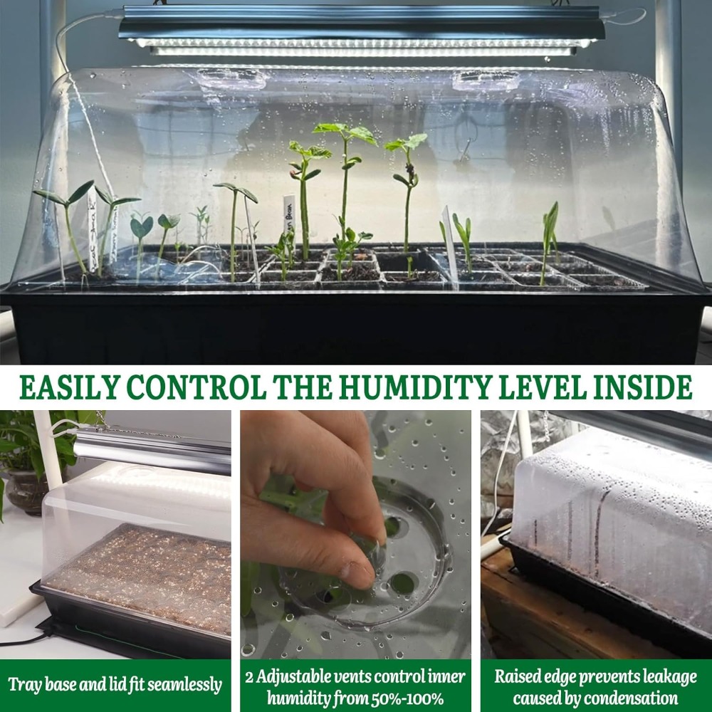 Seed Starter Kit with Grow Lig - Humidity Dome Kit 리뷰 및 가격