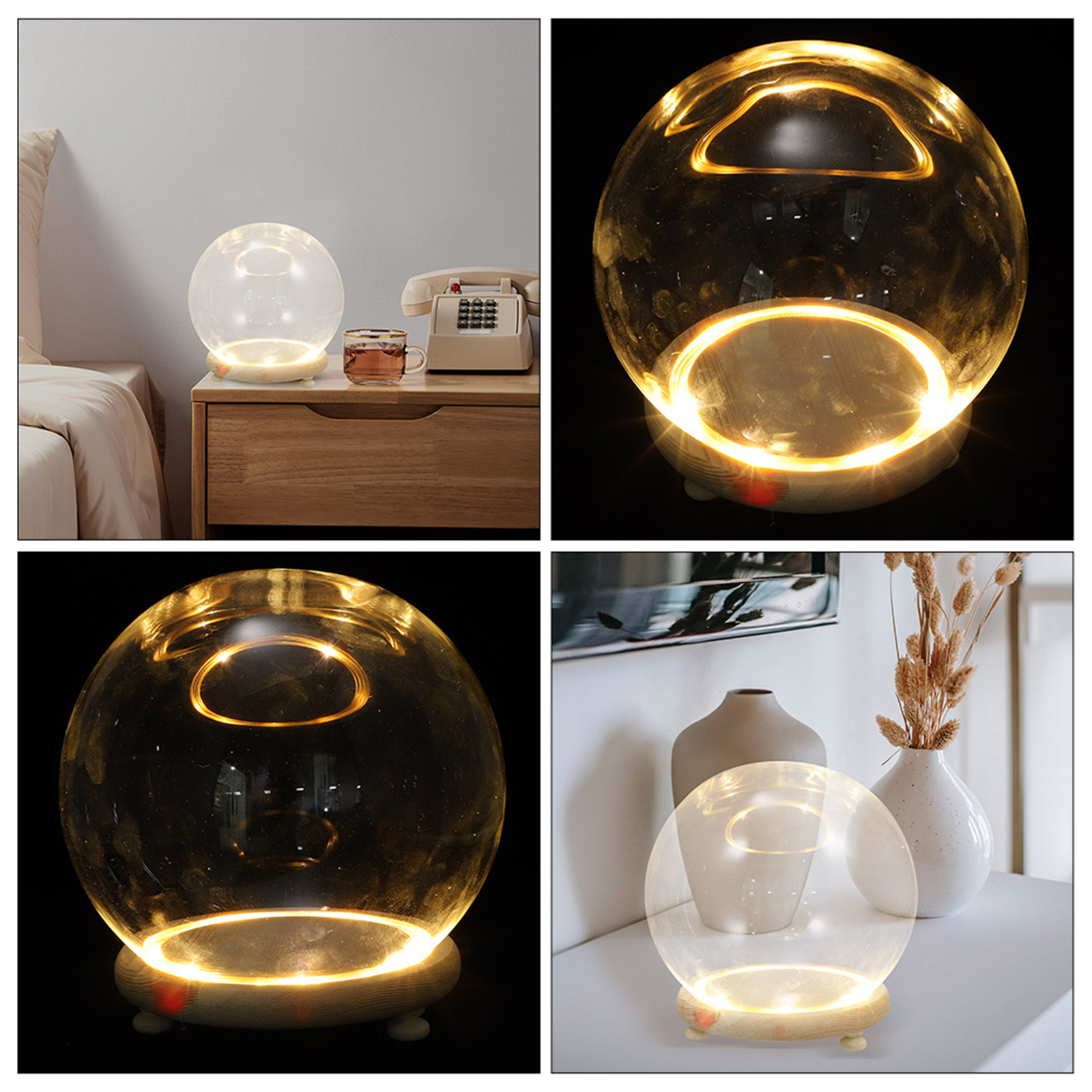 Eternal Flower Glass Cover Cle - Plastic Dome Clear 리뷰 및 가격