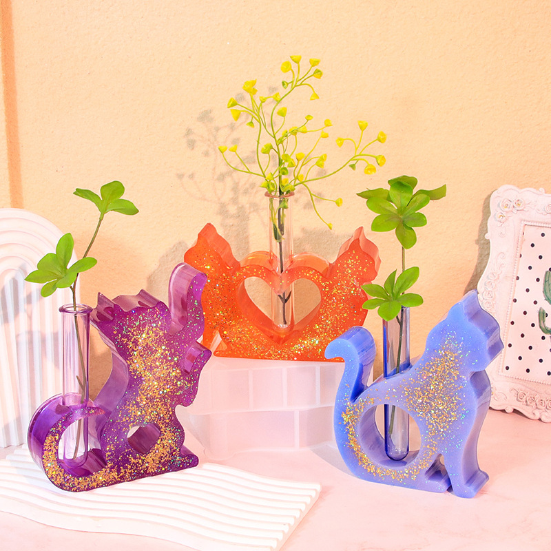 Cat Shaped Resin Molds Vase Si - Propagation Station Vase 리뷰 및 가격