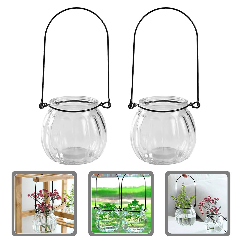 6Pcs Transparent Hanging Glass - Propagation Station Vase 리뷰 및 가격