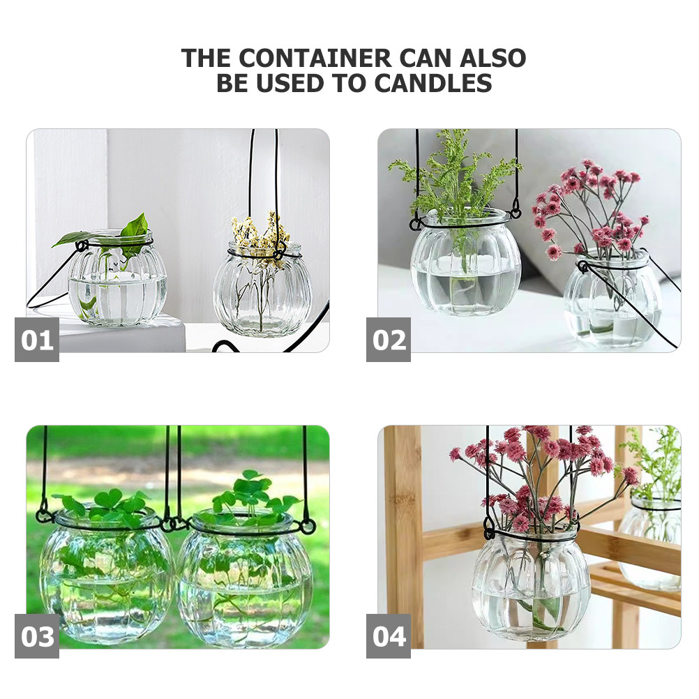 6Pcs Transparent Hanging Glass - Propagation Station Vase 리뷰 및 가격