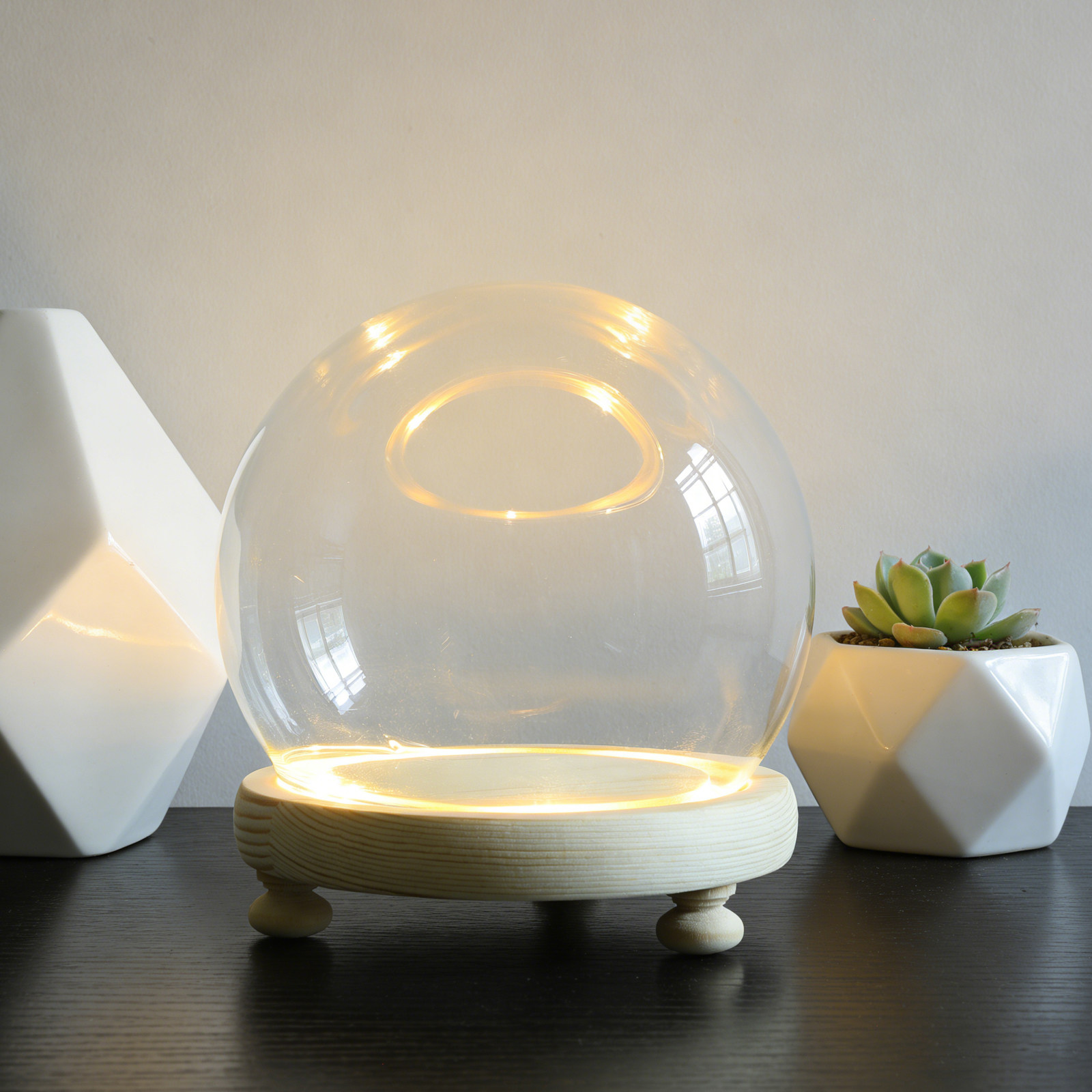 Dried Flower Glass Dome Displa - Plastic Dome Clear 리뷰 및 가격