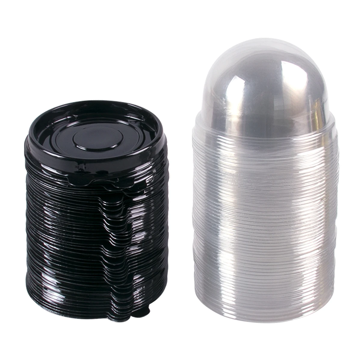50pcs Clear Plastic Mini Cupca - Plastic Dome Clear 리뷰 및 가격