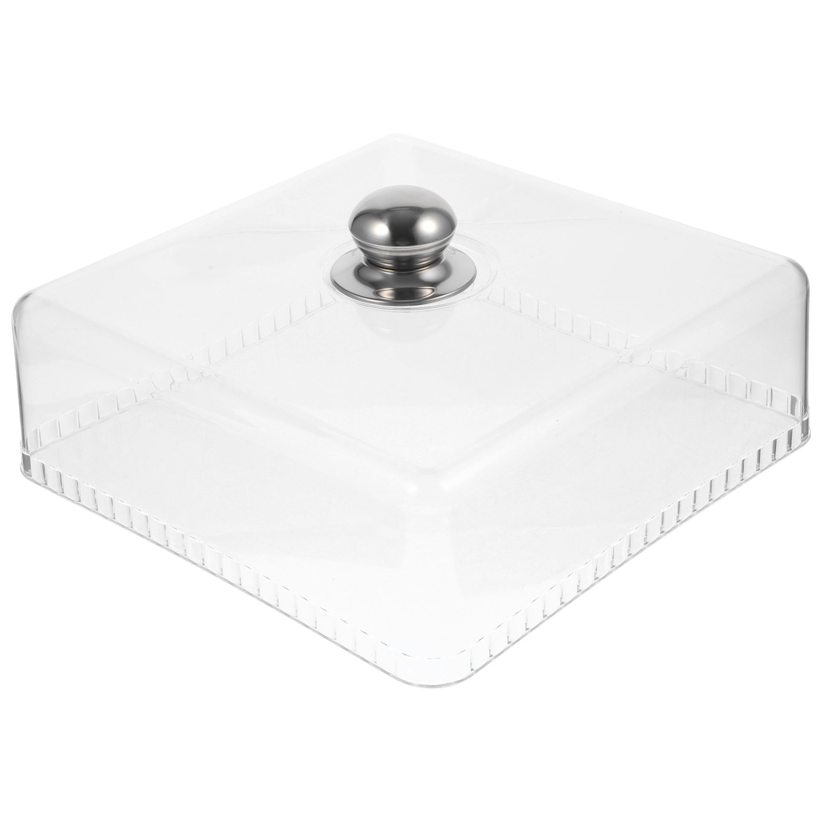 Square Glass Cake Dome Buffet  - Plastic Dome Clear 리뷰 및 가격