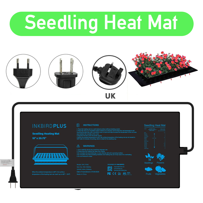 20.75x10CM EU/US/UK/AU Plug Se - Heat Mat Seedling 리뷰 및 가격