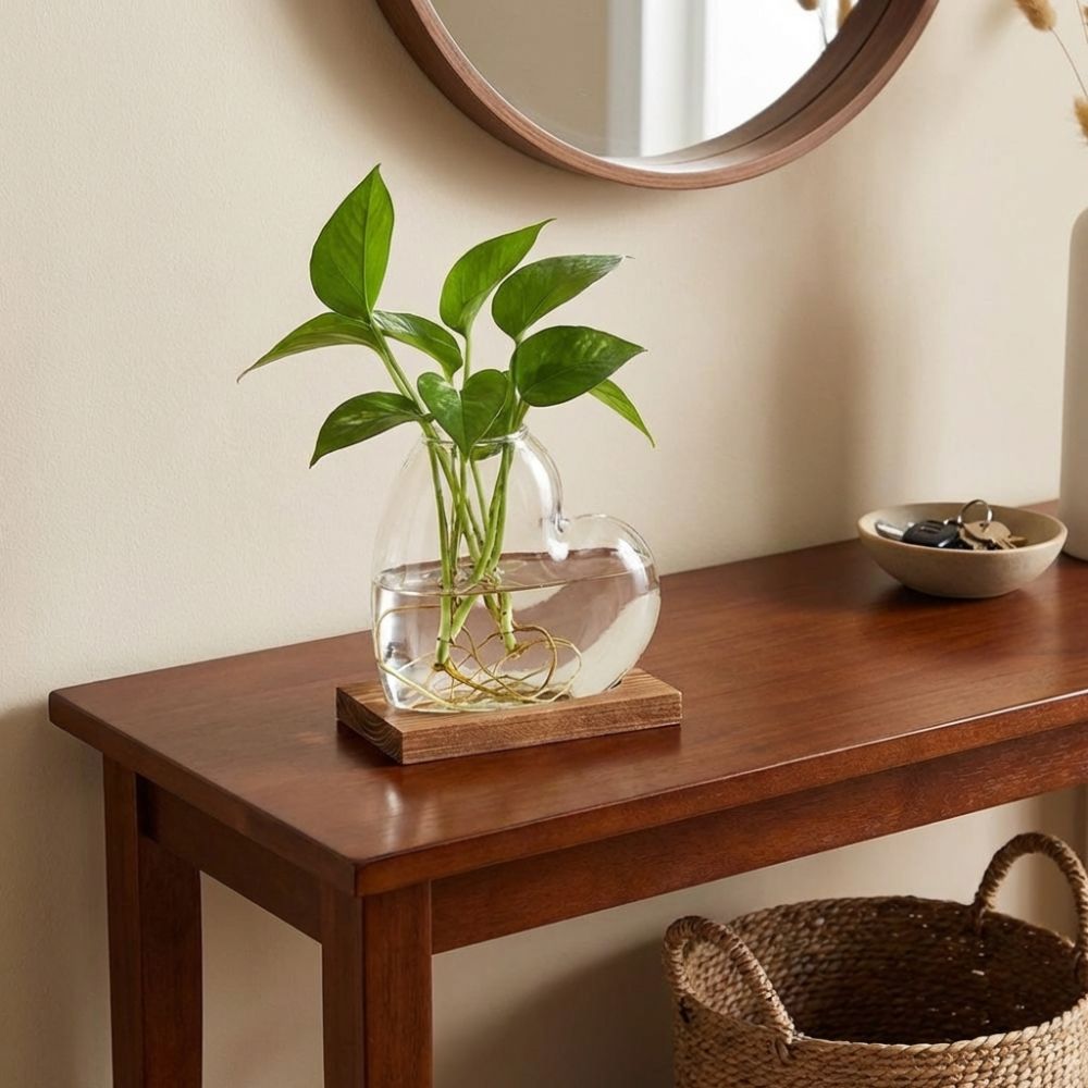 Transparent Hydroponic Glass V - Propagation Station Vase 리뷰 및 가격