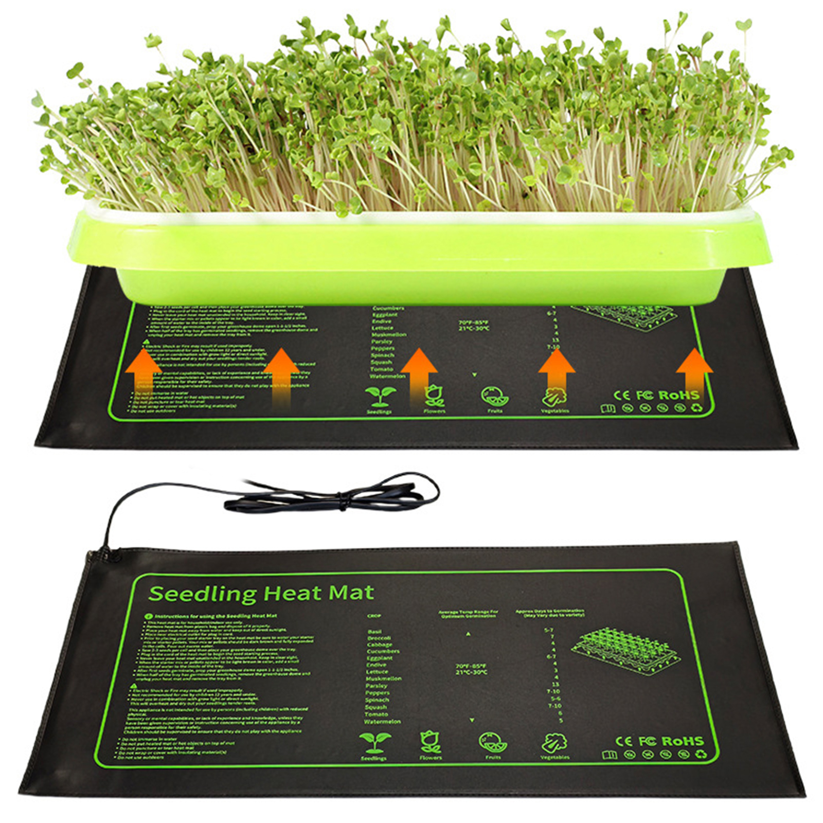 Waterproof Seedling Heat Mat 1 - Heat Mat Seedling 리뷰 및 가격